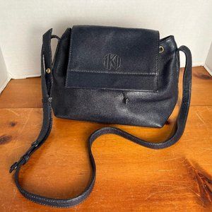 Anne Klein ll Navy Drawstring Bucket Purse